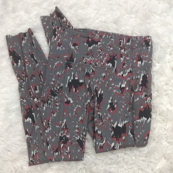 Lululemon Fast and Free HR Tight 25" Floral Flux - Picture 1 of 9